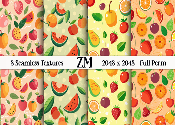 SUMMER FRUITS TEXTURES