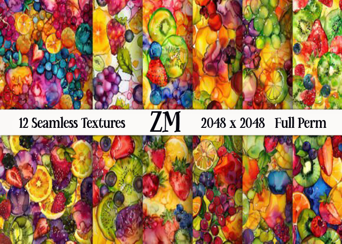 SUMMER FRUITS TEXTURES