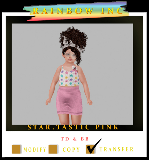 Rainbow Inc. Startastic Outfit Pink  (Boxed)