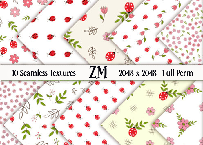 SUMMER FLOWERS TEXTURES