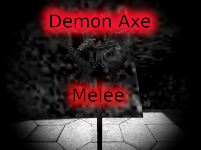 Demon Axe Melee