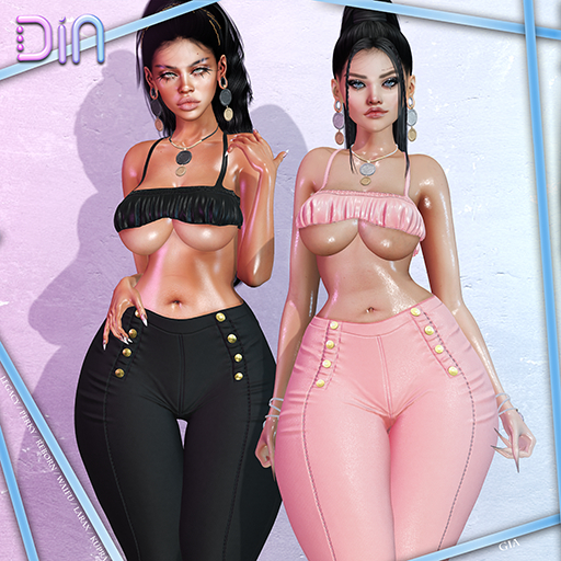 [Din] Gia Bottom White