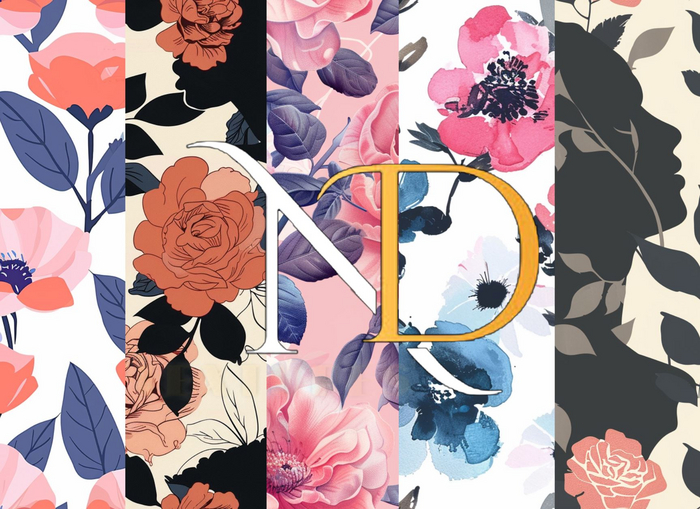 N&D HD table cloth flowers - texture pack 3  - FULL PERM