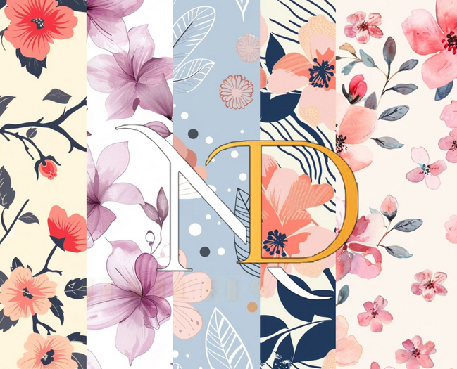 N&D HD table cloth flowers - texture pack 7  - FULL PERM