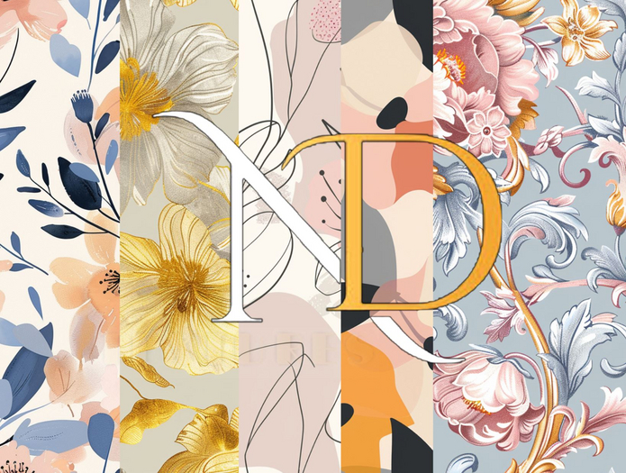 N&D HD table cloth flowers - texture pack 10  - FULL PERM