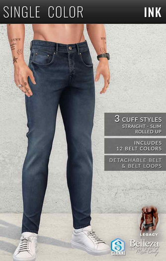 {COLD-ASH} JAKOB Jeans (Ink)