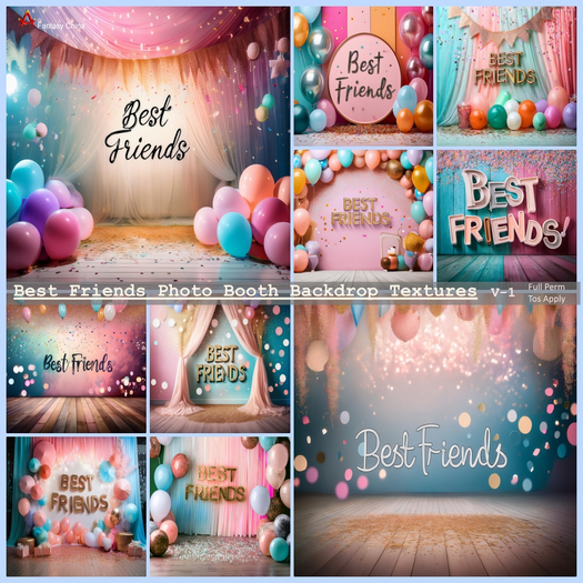 Best Friends Backdrop Textures
