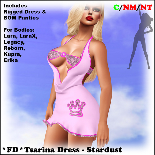 *FD* Tsarina Dress [Boxed] Stardust