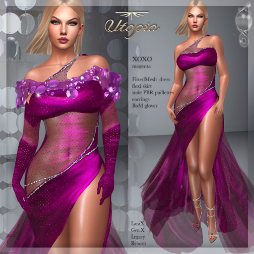 Utopia xoxo magenta