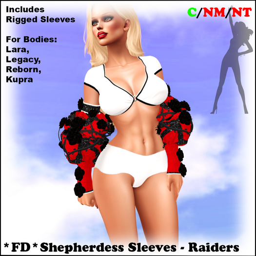 *FD* Shepherdess Sleeves [Boxed] Raiders