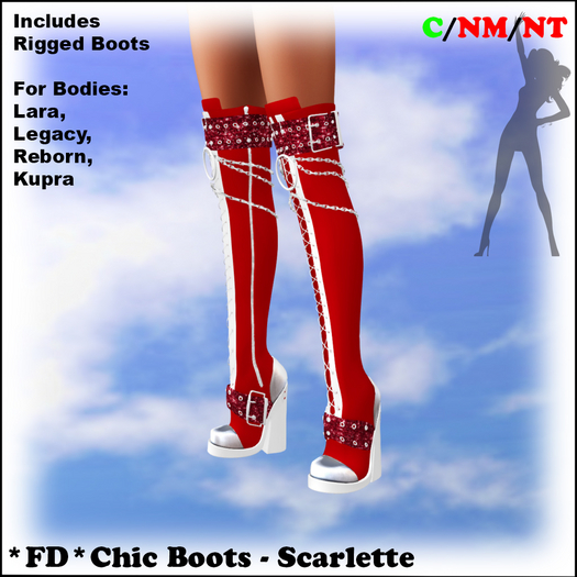 *FD* Chic Boots [Boxed] Scarlette