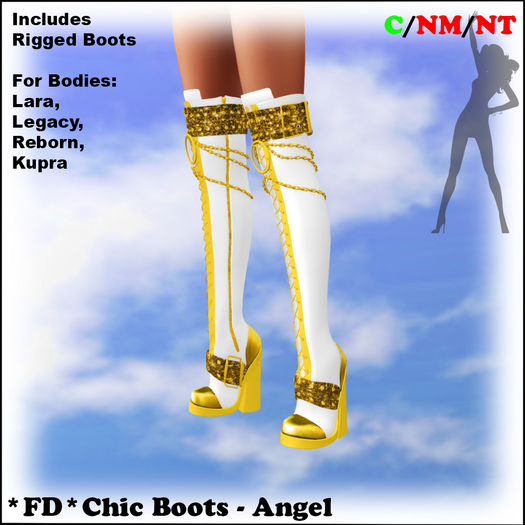 *FD* Chic Boots [Boxed] Angel