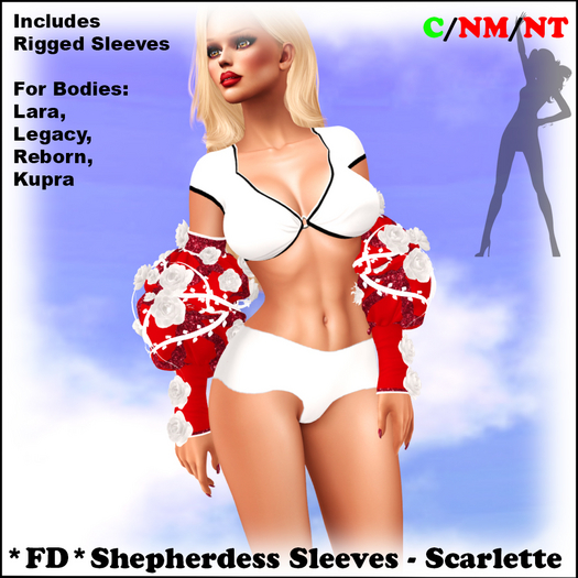 *FD* Shepherdess Sleeves [Boxed] Scarlette