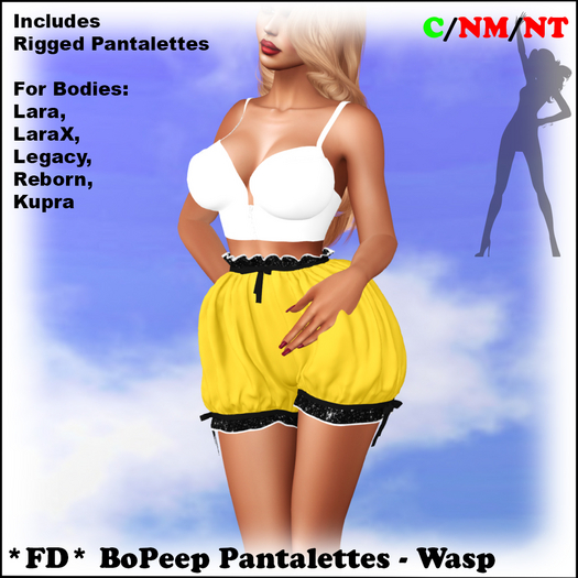*FD* BoPeep Pantalettes [Boxed] Wasp