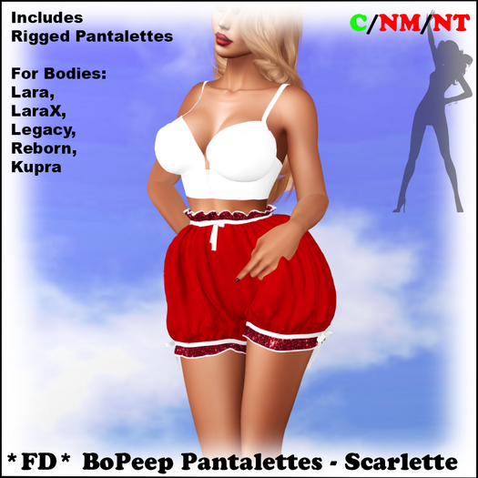 *FD* BoPeep Pantalettes [Boxed] Scarlette