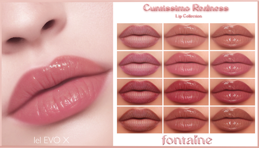 Fontaine Cosmetics - Cuntissimo Lip Realness Collection - DEMO