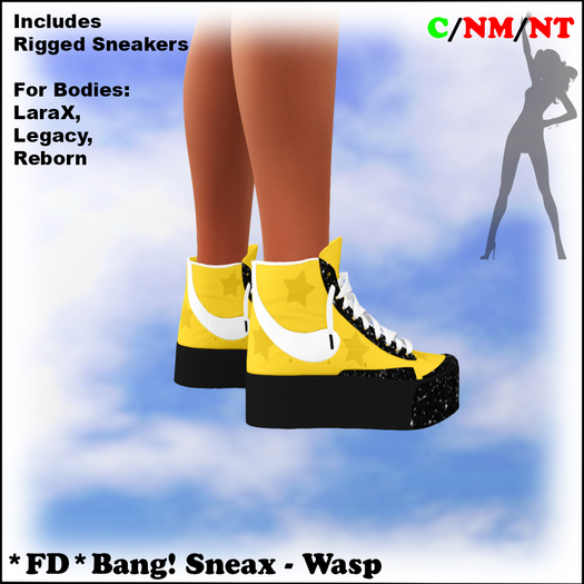 *FD* Bang! Sneakers [Boxed] Wasp