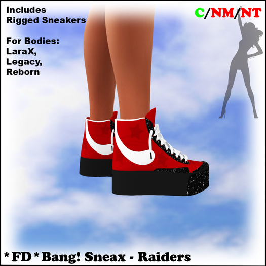 *FD* Bang! Sneakers [Boxed] Raiders