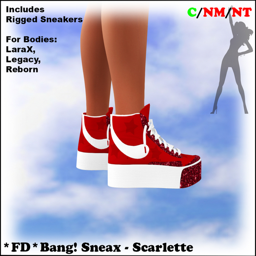 *FD* Bang! Sneakers [Boxed] Scarlette