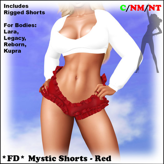 *FD* Mystic Shorts [Boxed] Red