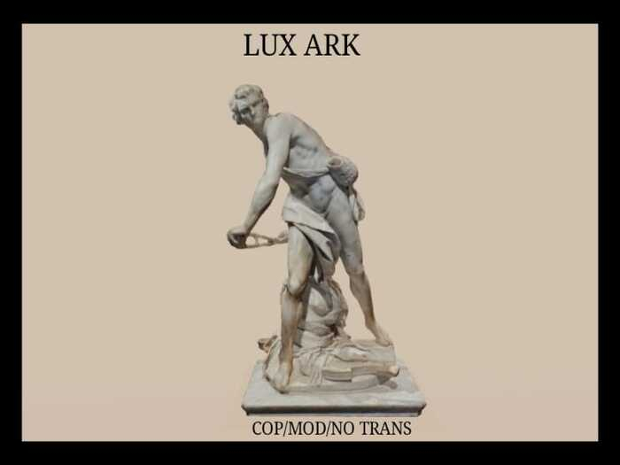 LUX ARK - David Statue