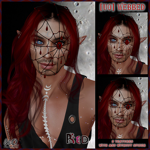 [UO] Unique Jewelry - Webbed Red - Male