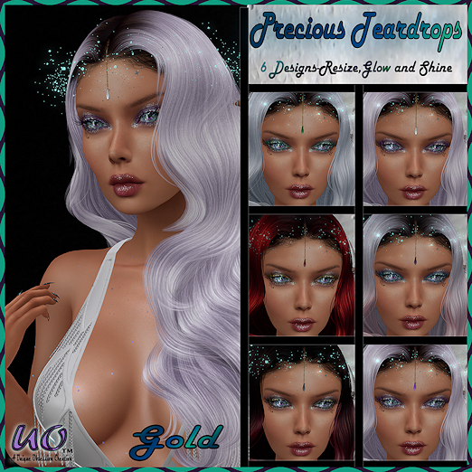 [UO] Unique Jewelry - Precious Tears - Gold