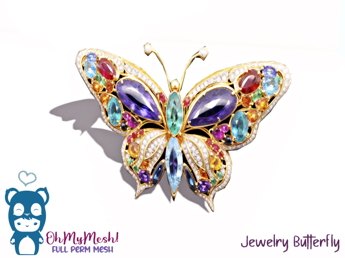 OhMyMesh! Jewelry Butterfly 