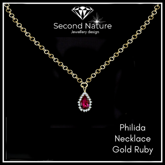 SNJ Philida Necklace Gold ADD!