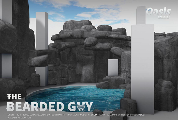 Oasis Backdrop - The Bearded Guy