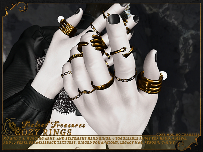 Tealeaf Treasures - Cozy Rings