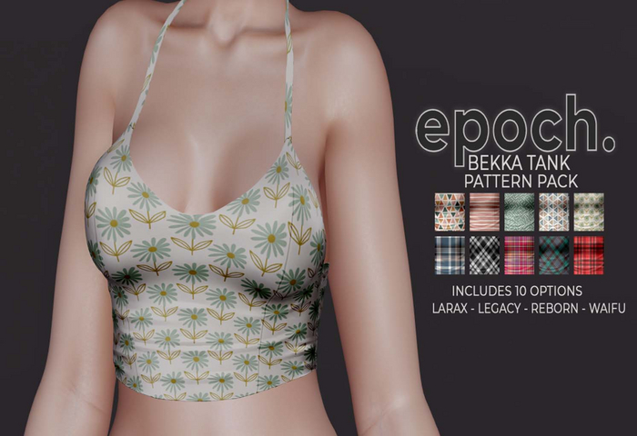 epoch - [pack] - bekka - tank - pattern