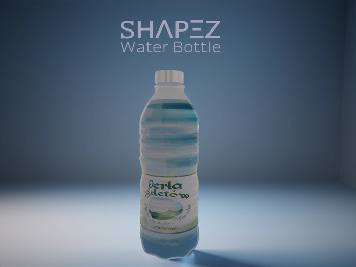 Full Perm Mesh Plastic Water Bottle