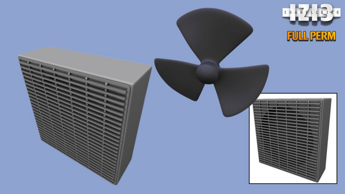 Mesh Fan - Full Perm (1 Impact per Component)