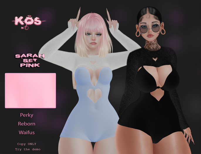 .KOS. Sarah Set Pink