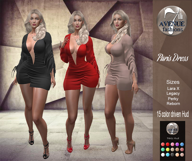 Paris Dress  FatPack