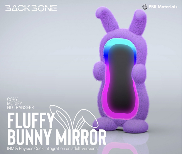 BackBone Fluffy Bunny Mirror - PG