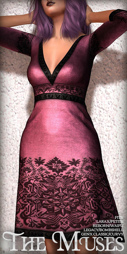 TheMuses - Ritual Dress - Rose