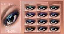 VELOUR "DARK SOUL" EYESHADOW