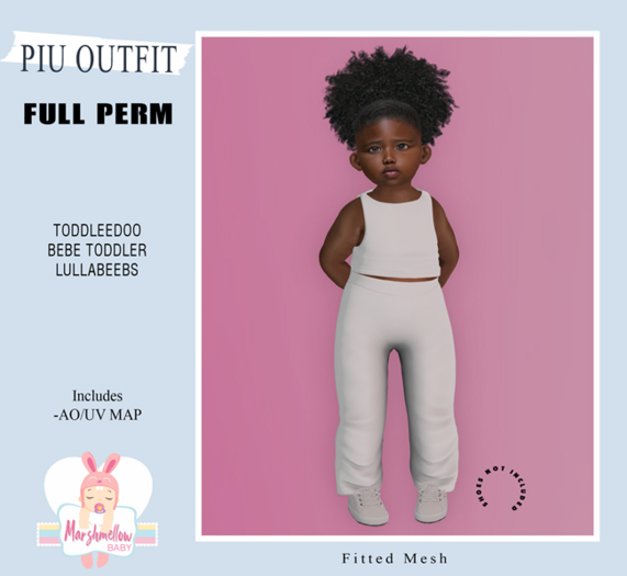 *MB* Full perm Piu Outfit (TD,BBT,LB)