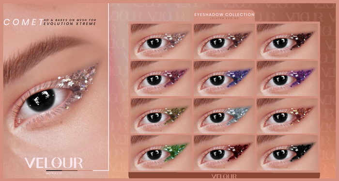 VELOUR "COMET" EYESHADOW