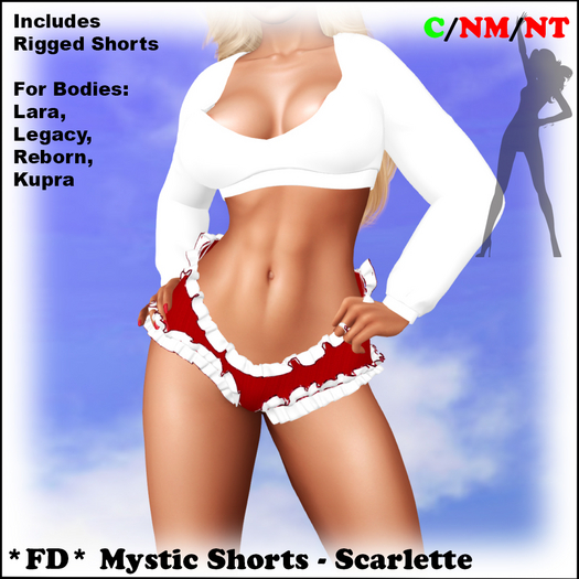 *FD* Mystic Shorts [Boxed] Scarlette
