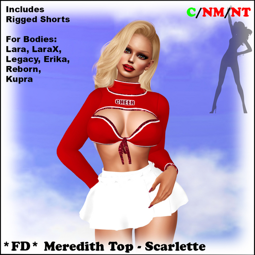 *FD* Meredith Top [Boxed] Scarlette