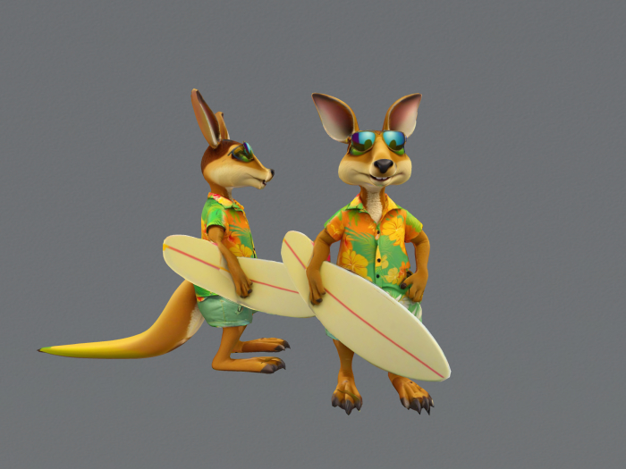 Beach Kangaroo FULL PERM