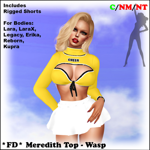 *FD* Meredith Top [Boxed] Wasp
