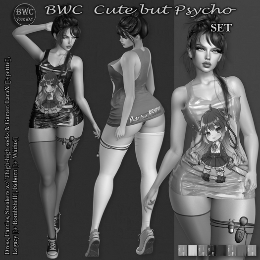 BWC Cute but Psycho Set - DEMO