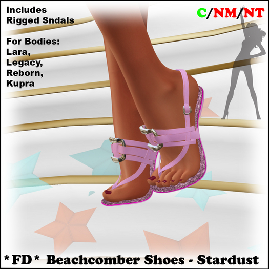 *FD* Beachcomber Sandals [Boxed] Stardust