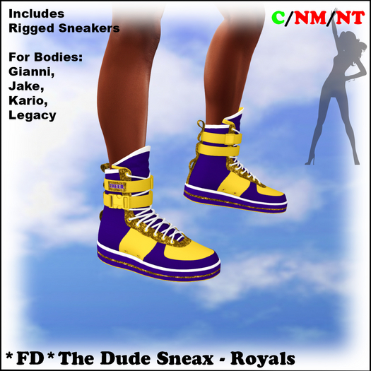 *FD* The Dude Sneax [Boxed] Royals