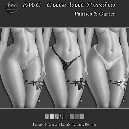 BWC Cute but Psycho Garter - DEMO