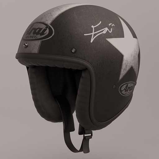 [eru] Openface Aria Helmet Rare